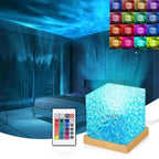 Ocean Wave Projector Lamp (16 Colors - Rechargeable)